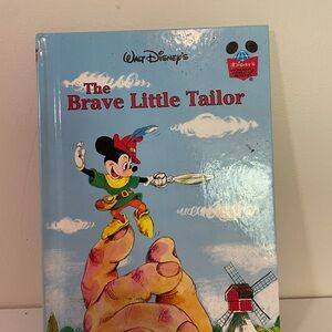 Vintage 1974 The Brave Little Tailor Disney's Wonderful World of Reading Book